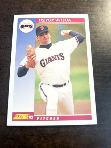 ⚾️1992 Score #608 Trevor Wilson C138 - Picture 11 of 12