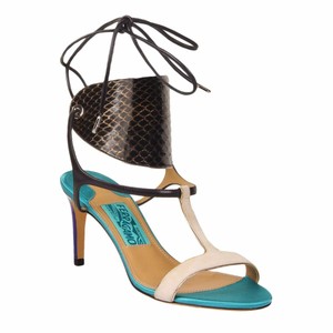 Salvatore-Ferragamo-034-Pegan-034-Leather-High-Heel-Sandals-Shoes-Sz-6-6-5-7-8-9-B-C