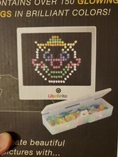 2 Lite Brites Hasbro with Peg Box tablet style version Light Bright NEW