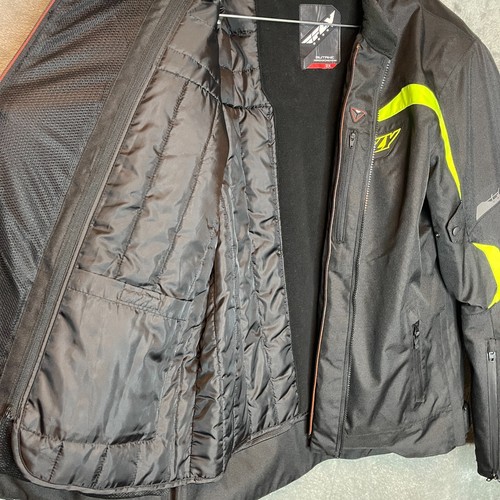 FLY Men Butane Motorcycle Riding Jacket 2XL Padded Racing Street Hydraguard - Picture 9 of 24