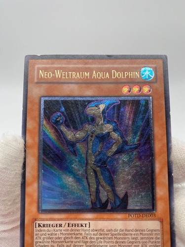 YUGIOH Neo-Espacio Aqua Dolphin POTD DE003 Ultimate Rare - Imagen 4 de 7