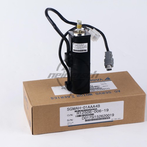 ONE YASKAWA SERVO MOTOR SGMAH-01AAA4B NEW - Picture 6 of 15