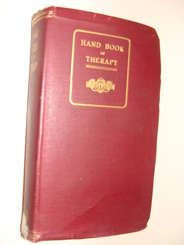 Handbook of Therapy 1920 Osborne & Fishbein American  Medical Assoc  Reference - Picture 1 of 5