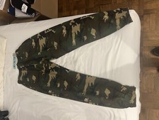 Off-White C/O Virgil Abloh Logo Camo Casual Pants