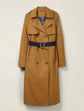Boden Colourblock Fanklin Trench Coat Size 10r Uk