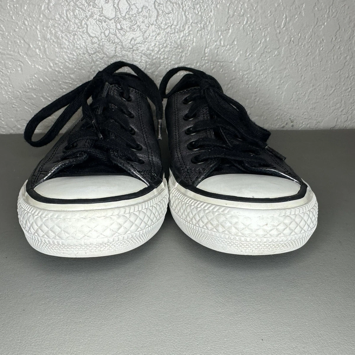 Converse All Star 544924C Grey metallic Low Top Shoes US Womens Size 6