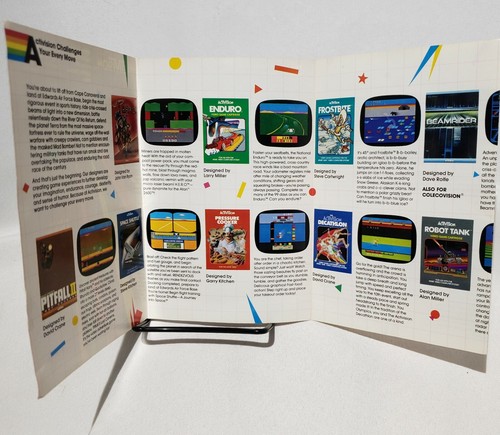 Atari Winter Spring 1984 Catalog 2600 5200 Colecovision Intellivision ONE of TWO - Picture 3 of 4