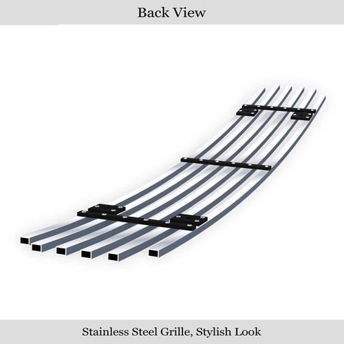 Fits 2011-2014 GMC Sierra 2500/3500 HD Lower Bumper Chrome Billet Grill Insert - Picture 3 of 7
