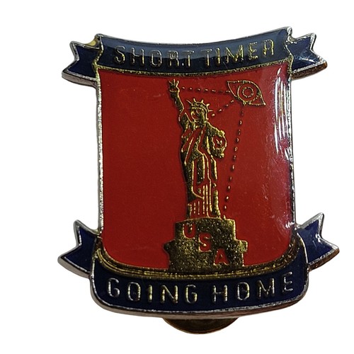 Short Timer Going Home Pin US Army eBay