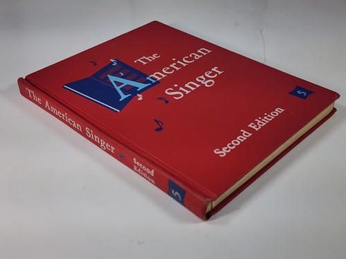 Vintage 1950s School Music Book The American Singer Second Edition Book 5 - Imagen 2 de 12
