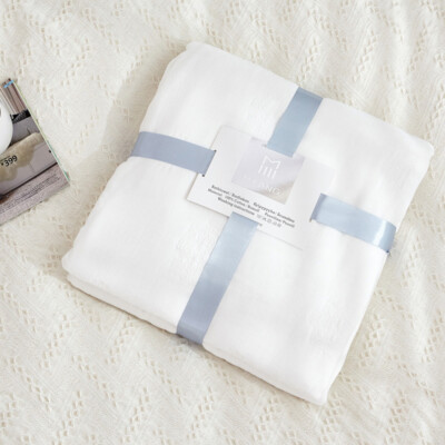 8 Layers Cotton Gauze Blanket Bed Cover Towel Blanket Flat Sheet Summer Quilt