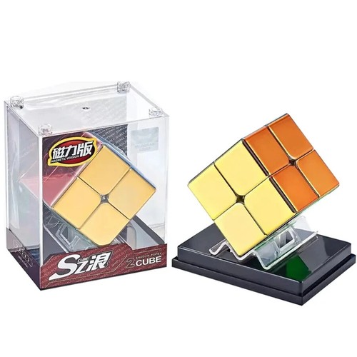 ❤❤Cubo Magnético Cyclone-Boys Metálico Brillante Espejo Reflectante 2x2 3x3 4x4 - Imagen 14 de 17