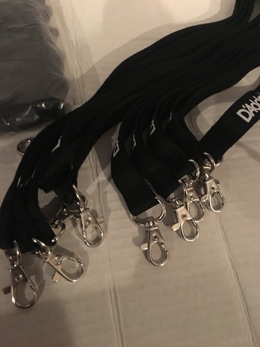 Drums D'Addario 17” Strings Black lanyard key chain great 4 drum keys Lot Of 20 - Picture 6 of 8