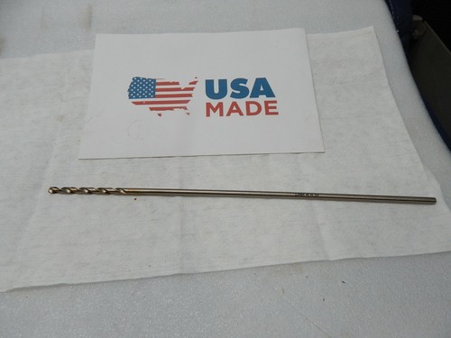 #8 x 12" Long Aircraft Extension Drill. HSS 135° Split Point Quality drill .199 - Picture 1 of 3