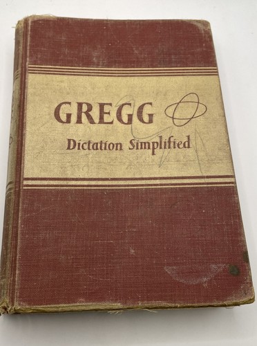 6 Vintage 1929-50’s The GREGG Manuscripts Of Various Types - Picture 6 of 24