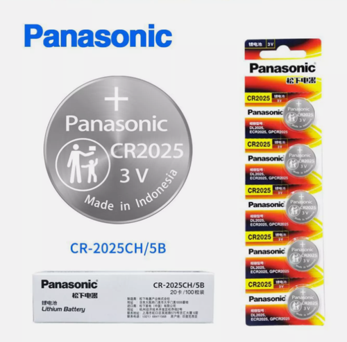 CR2032 CR1616 CR1620 CR1632 CR2025 CR2450 Lithium Button Battery 3V Panasonic - Picture 4 of 13