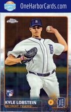 2015 Topps Chrome Detroit Tigers #159 Kyle Lobstein