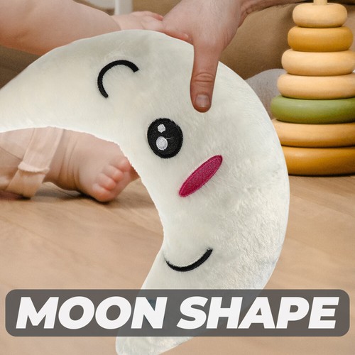 3 PCS Glowing Moon for Kids Stuffed Toy Night Light Animal - Picture 3 of 12