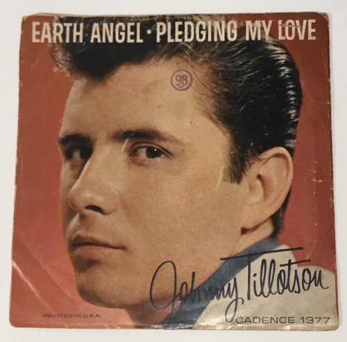 Johnny Tillotson Earth Angel Cadence Records 45rpm 1377 ZTSP-64357 - Imagen 2 de 12