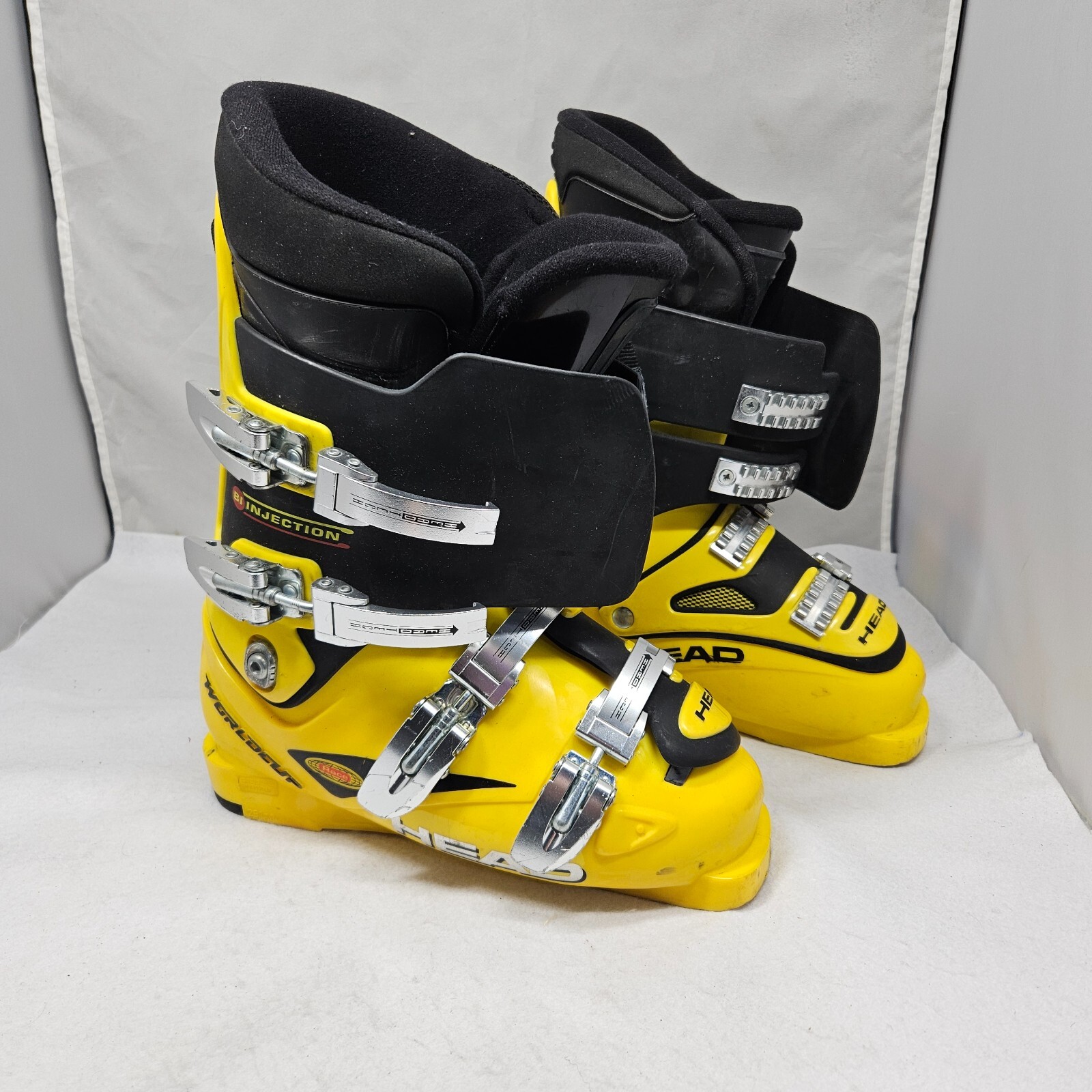 SALOMON HEAD Ski Boots World Cup Bi Injection Junior 25.0 25.5 7 7.5 M 8 8.5 W w Bag