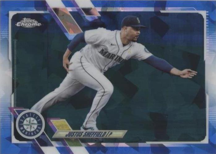 2021 Topps Chrome Sapphire Edition - Justus Sheffield #6 - 1 of 1