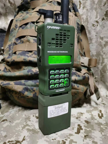 STOCK TCA/PRC152 HANDHELD RADIO (UV) Aluminum Body Waterproof 15W UHF VHF Harris