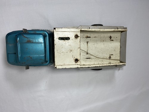 STRUCTO POWER WRECKER TOWING SERVICE TRUCK PRESSED STEEL TOY - Picture 7 of 9