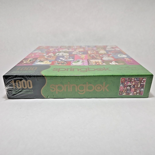 Nuovo puzzle Hallmark Keepsake Springbok 1000 pezzi Natale - Foto 7 di 19