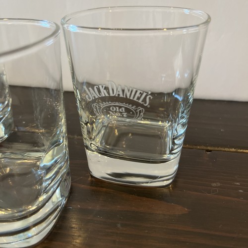 Jack Daniels Whiskey Old No. 7 eckige Steine Gläser 3er Set - Bild 4 von 6