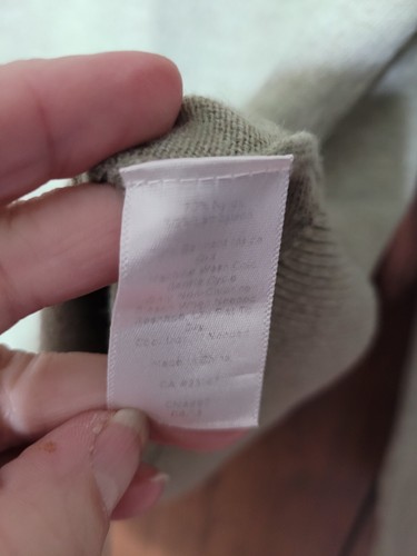 Talbots Pullover Lammwollmischung Vogelfink Rotkehlchen Pulli Salbeigrün Large - Bild 8 von 8