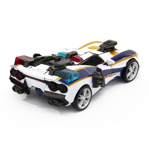 Tobot V 9,5" Sergeant Justice Transform Figur Polizeiauto Jungen Spielzeug Roboter - Bild 8 von 12