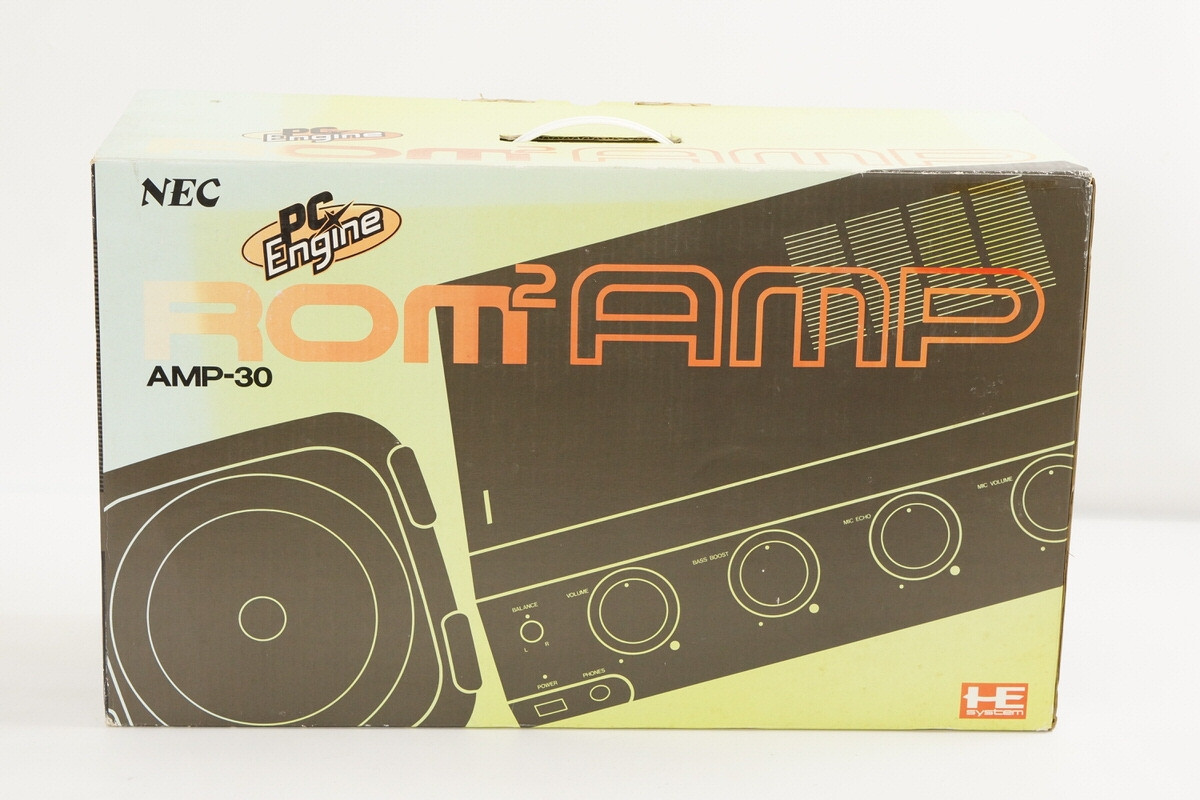 NEC PC-Engine ROMROM AMP AMP-30 Boxed Tested from Japan 449
