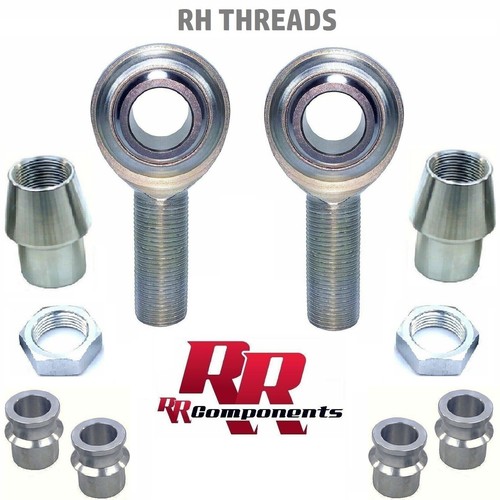 1/2-20 RH Thread x 1/2 Bore Panhard Heim Joint HMS Rod End Fits 1-1/8 x.120 Tube - Foto 1 di 3