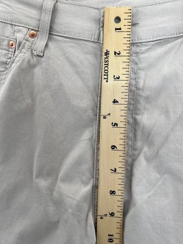 LEVI'S 511 Slim Stretch Men's Ivory White Pants Size 36 (36x31.5 Actual) NWT - Picture 6 of 20