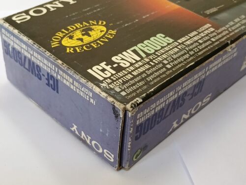 Radio Sony ICF 7600 G onde corte con scatola ed extra usata - Foto 3 di 13