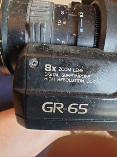 Video Camera JVC Videomovie GR-65E VHS-C Vintage Untested As Is #4 - Picture 14 of 22