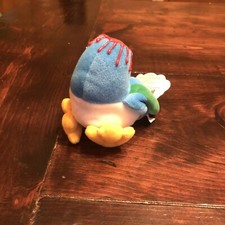 1998 Meanies Series 2 DONNIE DIDN  T DUCK Bean Bag Plush with tag idea factory