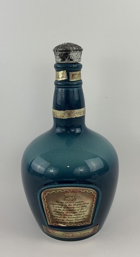 Chivas Brothers Ltd Royal Salute Scotch Whiskey Decanter 4/5 Quart Empty Bottle - Picture 3 of 12