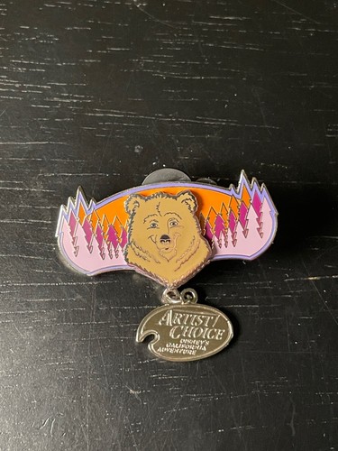 SIGNED Pin Disneyland Artists Choice Grizzly Bear LE California Adventure 2001 - Picture 4 of 4
