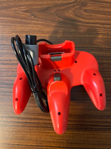 Wired Gamepad Controller Joystick For Nintendo 64 (N64) - Red - Picture 5 of 7
