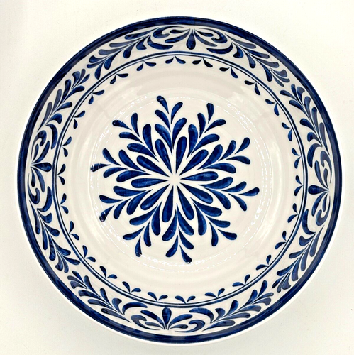 Sanibel Home Blue & White 100% Melamine Salad Pasta Bowls 8"D Set of 4 NWT HTF - Picture 3 of 12