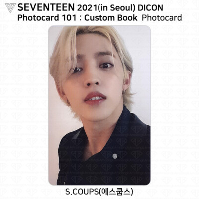 SEVENTEEN 2021 in Seoul Dicon Photocard 101 : Custom Book