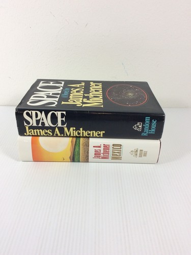 James Michener Novels Space Mexico 1st ed HCDJ Book Lot Historical Fiction Lot - Picture 5 of 12