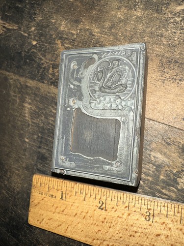 Print Block “ Elegant Swan “ - Picture 2 of 5