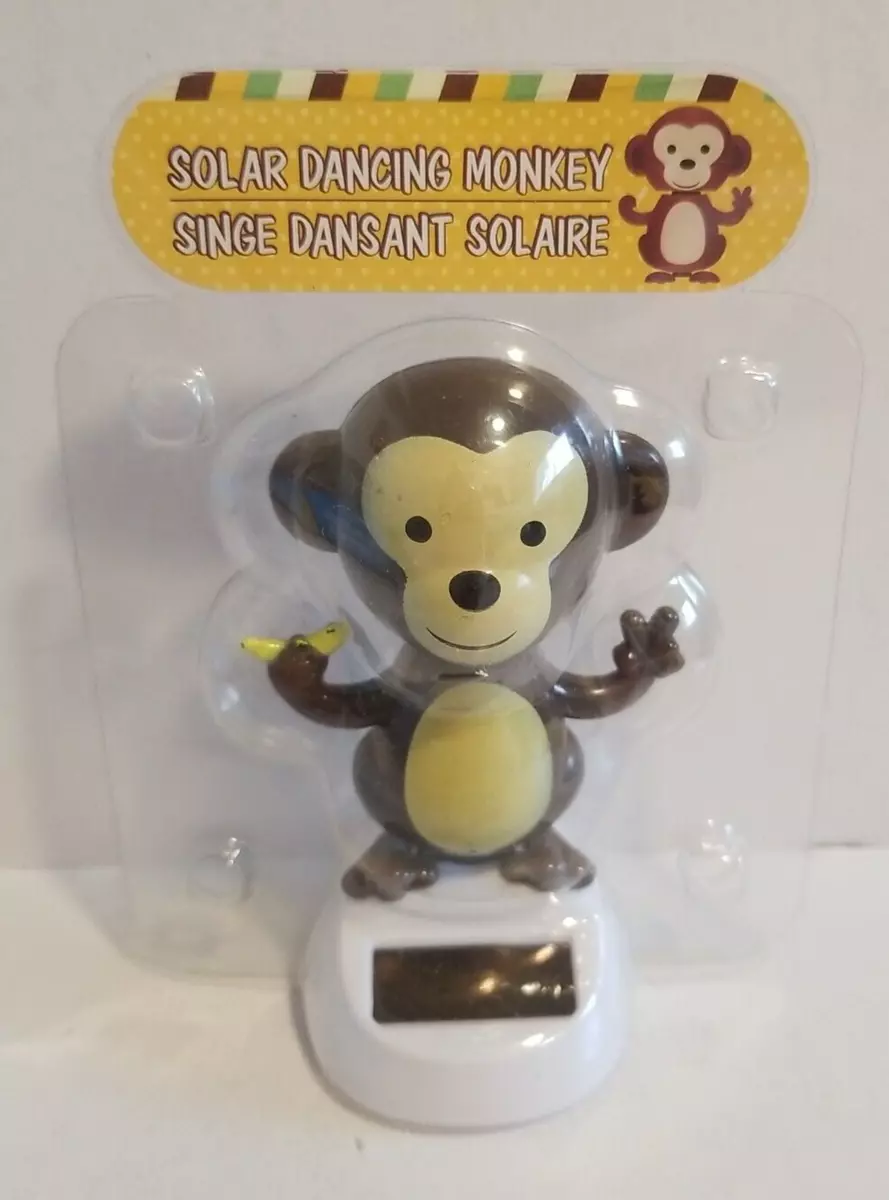 Solar powered dancing monkey discount