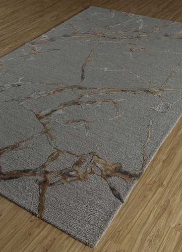 Hand Tufted Wool & Viscose Multi Color Carpet Area Rug Handmade living room