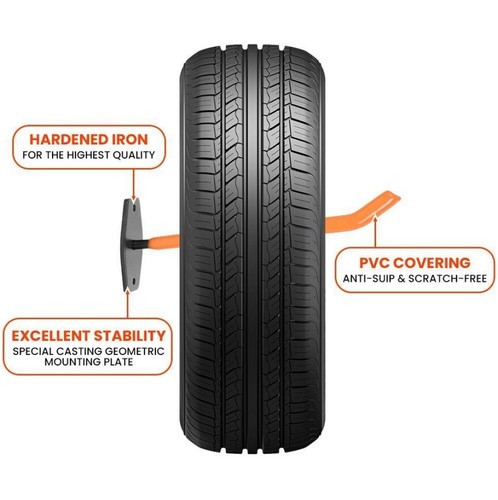 4stk Autoreifen Wand Halter Haltebügel Reifen Felgen Haken Baum Regal Halterung, - Bild 18 von 22