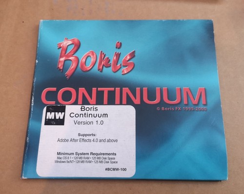 Original Boris Continuum CD RED FX Dongle Hasps for Mac Windows 98 NT Loc. PU LA - Picture 10 of 13