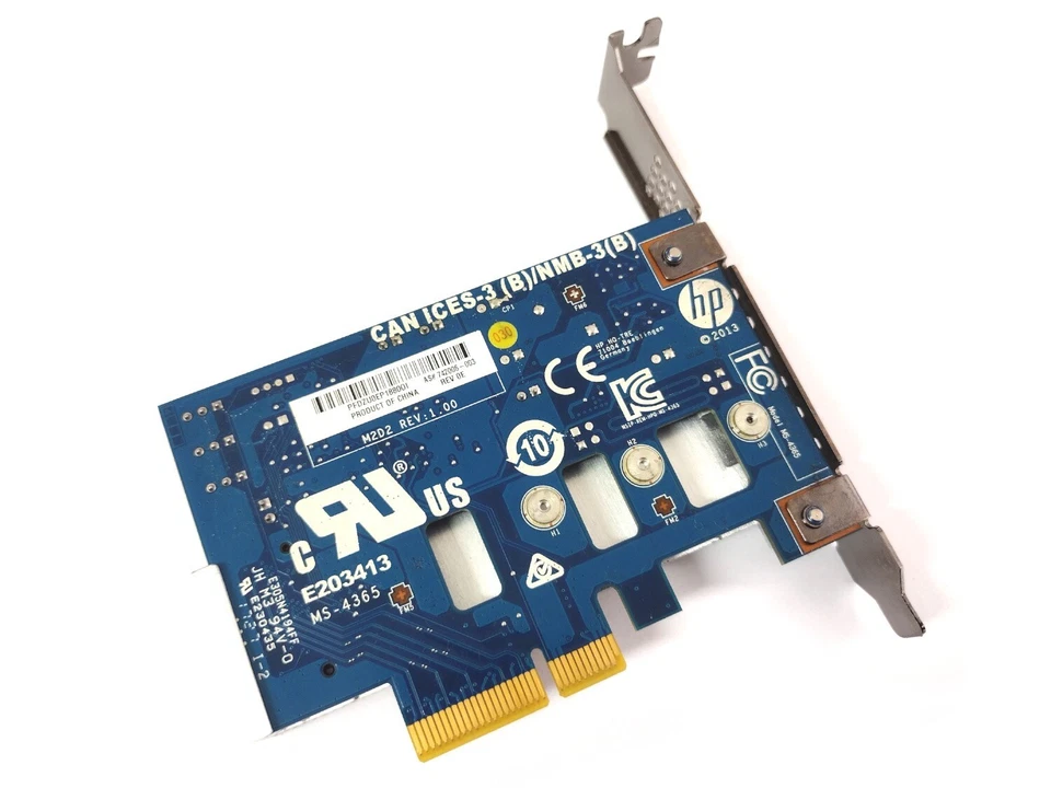 HP Z Turbo Drive G2 PCIe Adapter PCIe x4 m.2 742006-003 SSD NVME - Bild 2 von 2