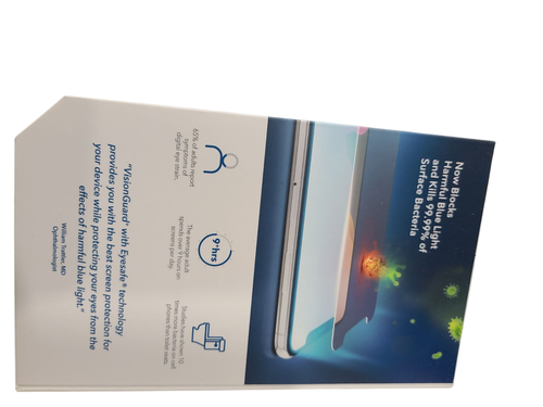 Protector de visión de vidrio ZAGG InvisibleShield + Protector de pantalla iPhone 11/XR/ 12 NUEVO - Imagen 3 de 4